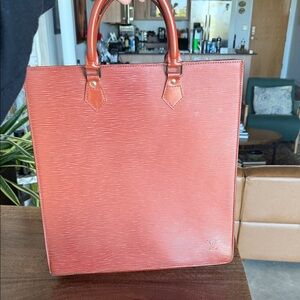 Louis Vuitton Coral Epi Leather Handbag